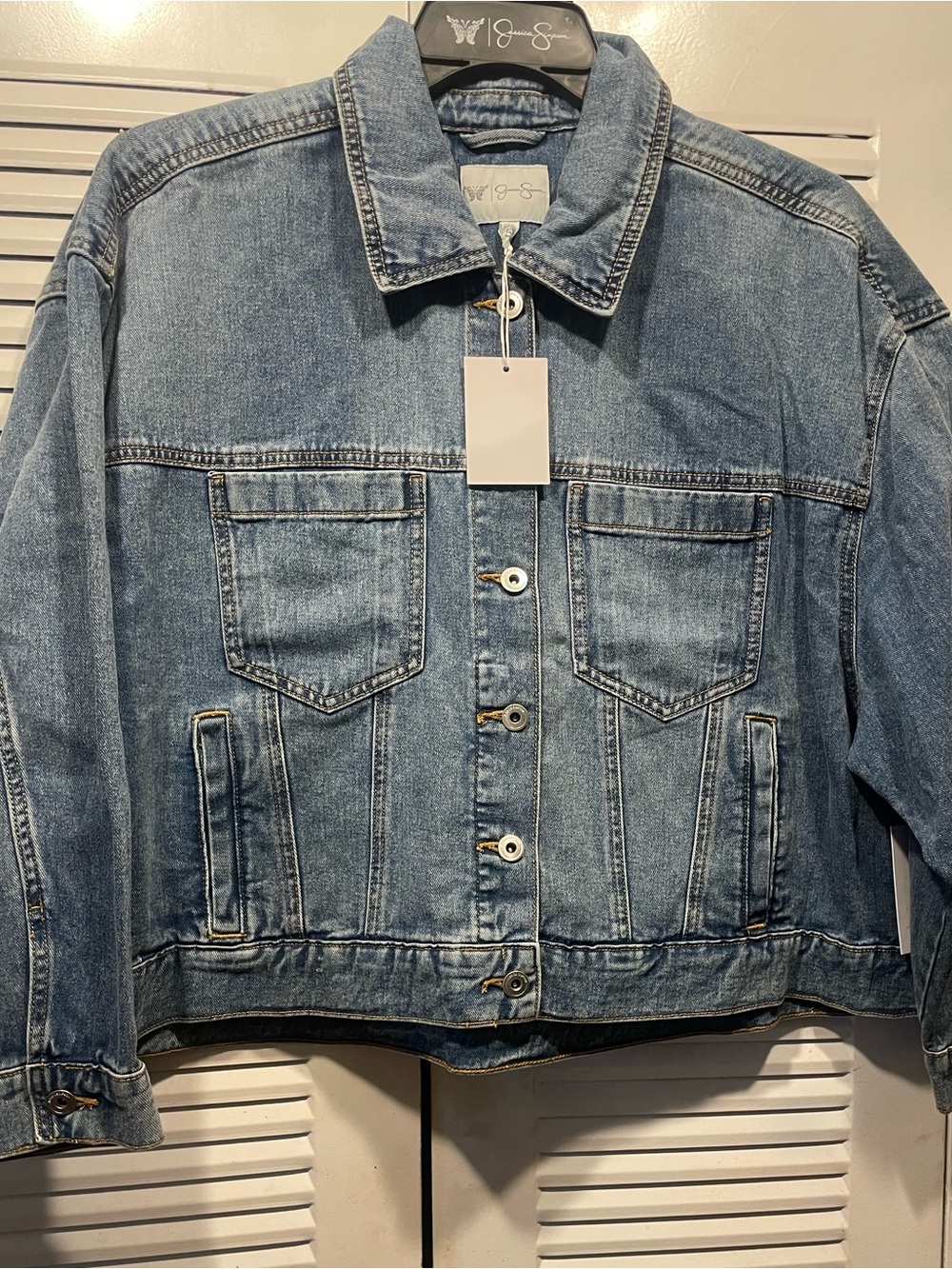 Jessica Simpson Light Blue Denim Jacket
